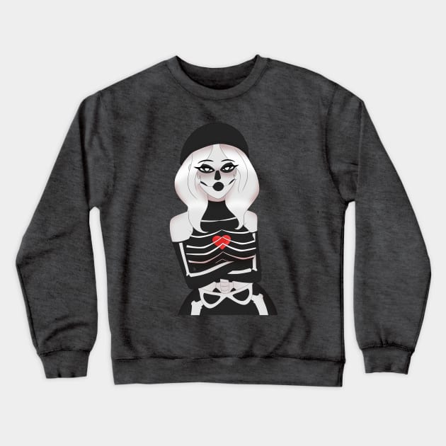 Tibia Pepe Crewneck Sweatshirt by ArielSRM